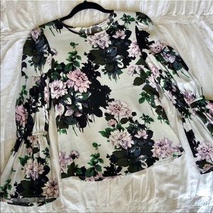 Club Monaco Floral Top
